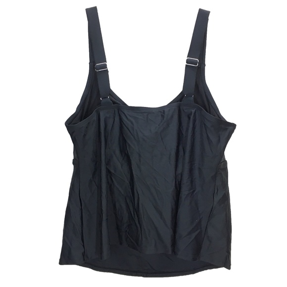 Swimsuits for All Black Tankini Top | Size 20 - Picture 2 of 3